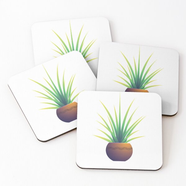 Item preview, Spiky Pot Plant - ¡Amantes de las plantas de maceta! designed and sold by Pinnypin.