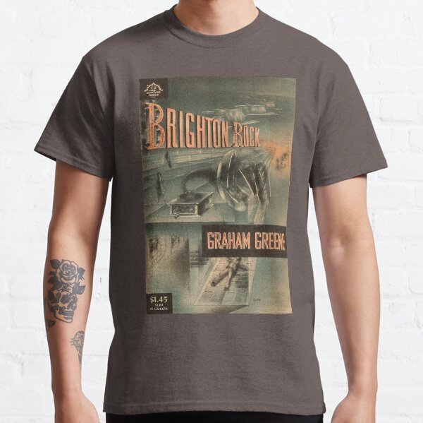 Brighton Rock by Graham Greene - vintage book cover Classic T-Shirt