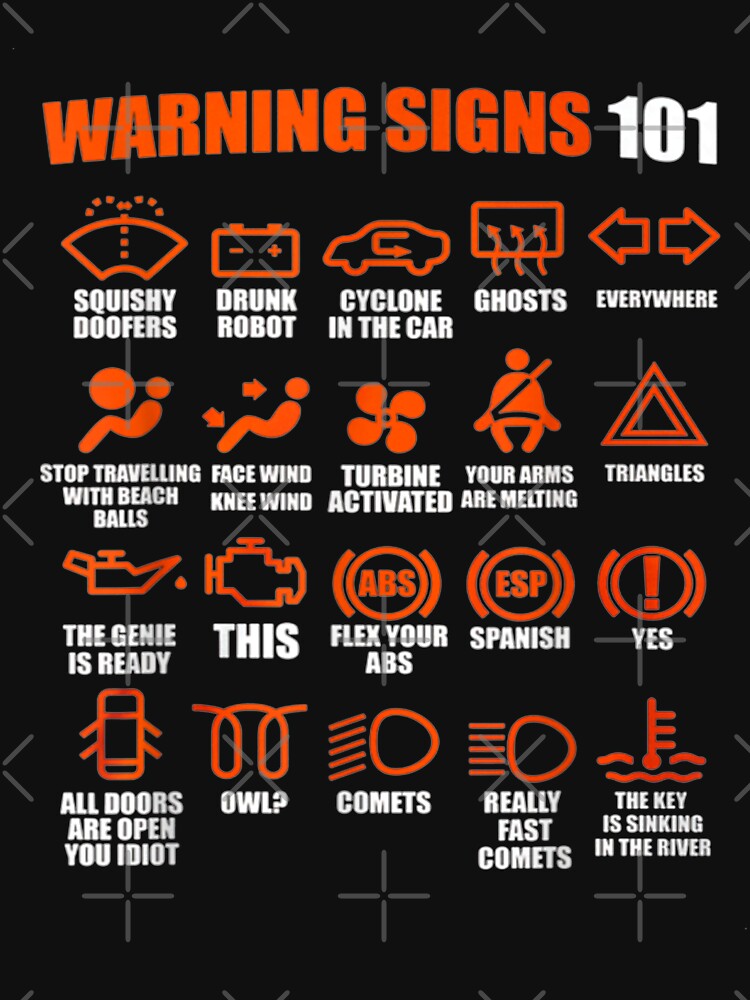 Warning Signs 101 Funny Sense of humor by KimChangi