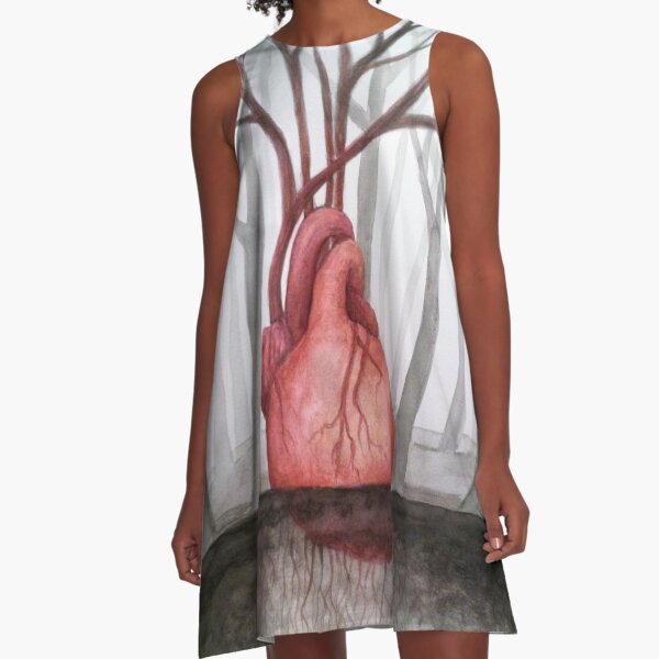 Heart of the Forest A-Line Dress
