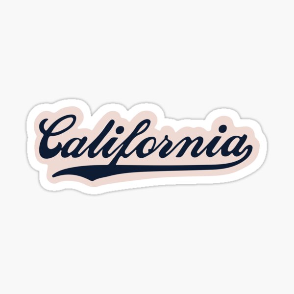 California Sticker