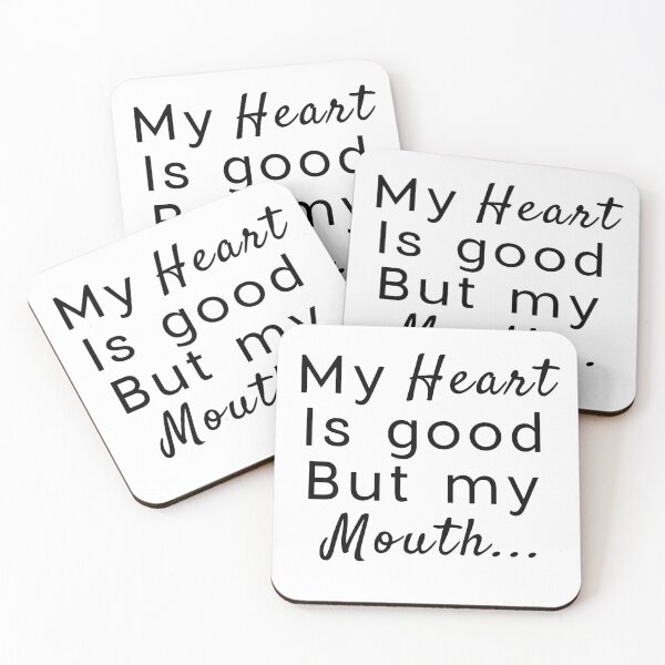 Item preview, Good Heart Bad Mouth designed and sold by razvigod.