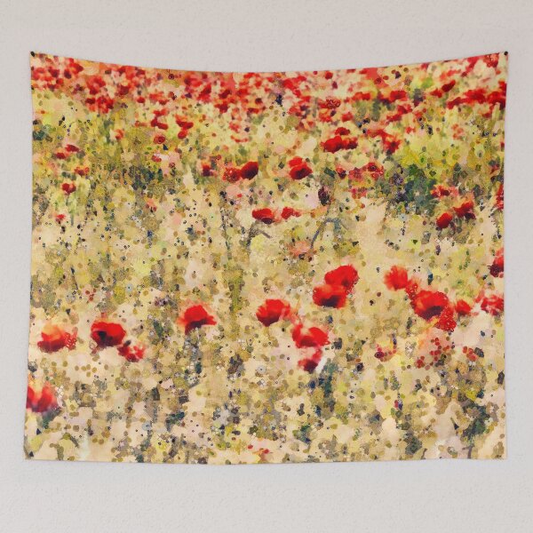 Item preview, Where the Poppies grow designed and sold by FOLK ART FUSION by heidiannemorris.