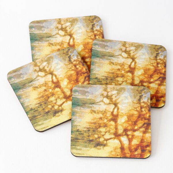 Item preview, Passing a tree in winter designed and sold by FOLK ART FUSION by heidiannemorris.