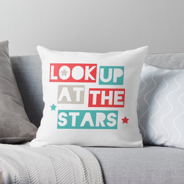 Look Up At The Stars Throw Pillow