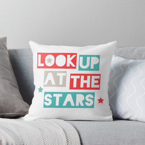 Look Up At The Stars Throw Pillow