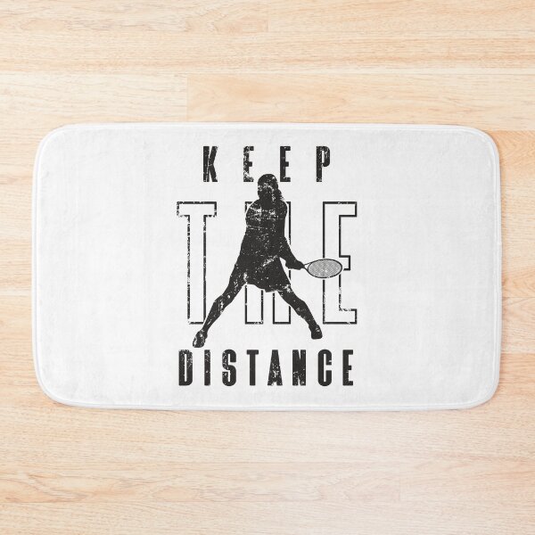 Item preview, Copy of KEEP THE DISTANCE Tennis Player Woman designed and sold by Eli Printberg.