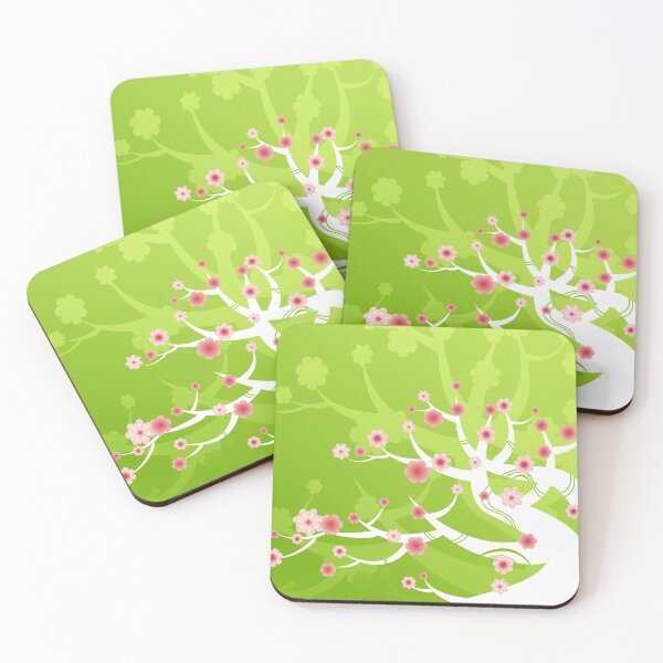 Item preview, Modernist Stylized Cherry Blossoms designed and sold by Makanahele.