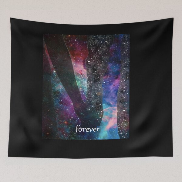 Item preview, Couple in love forever in the universe designed and sold by Helen Marvellous.