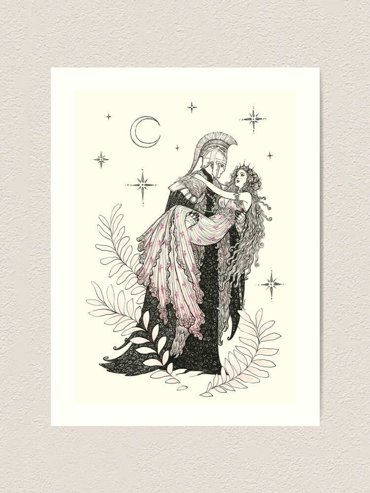 Alternate view of The Queen and King of the Underworld Art Print