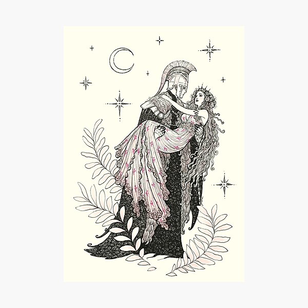 Item preview, The Queen and King of the Underworld designed and sold by Janaina Medeiros.