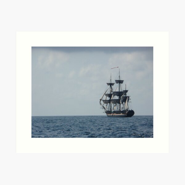 Item preview, HMS Surprise in the distance designed and sold by boat stuff.