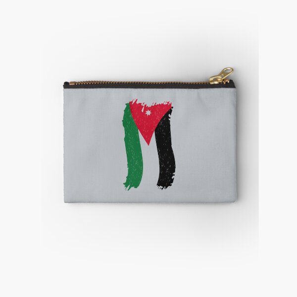 Item preview, Jordanian Flag Stylized designed and sold by Christopher Taylor.