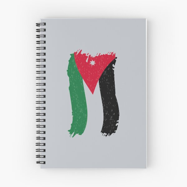 Item preview, Jordanian Flag Stylized designed and sold by Christopher Taylor.