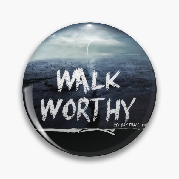 Item preview, Walk Worthy Bible Verse Design designed and sold by WildHeartTees.