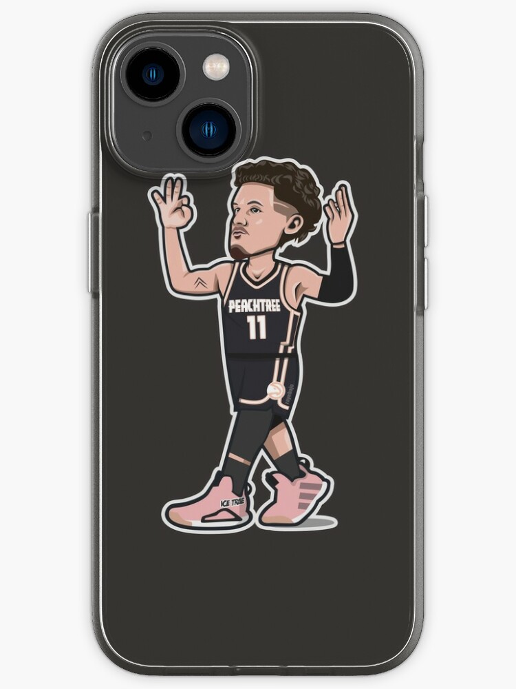 Trae Young Cartoon Style City Style Jersey Sticker for Sale by rayd3rd