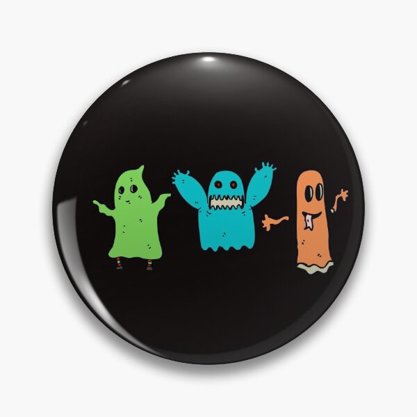 Item preview, 3 ghosts designed and sold by TheWhiteRhyno.