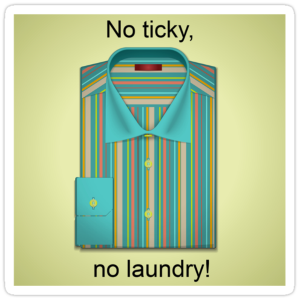 no ticky no laundry images
