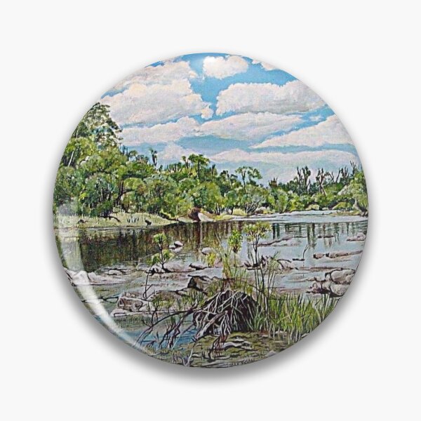 Item preview, Waterhole on Burnett River  designed and sold by NinLAheN.
