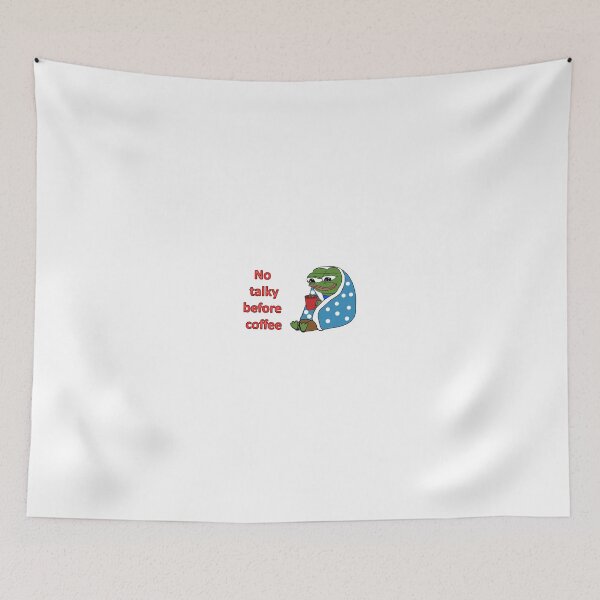 Item preview, No talky before Coffee alternate designed and sold by moonman1232141.