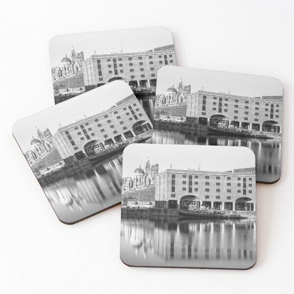 Item preview, Albert Dock reflections monochrome designed and sold by wellsie82.