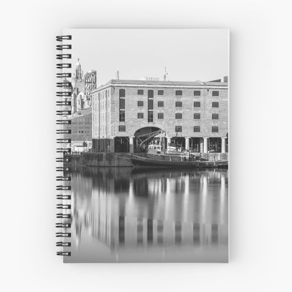 Item preview, Albert Dock reflections monochrome designed and sold by wellsie82.