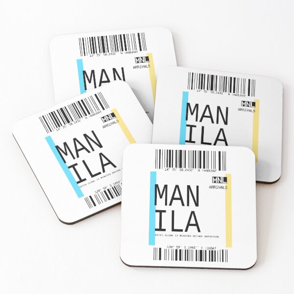 Item preview, MANILA PLANE TICKET FILIPINO POCKET DESIGN SHIRT PHONE CASE designed and sold by aydapadi.