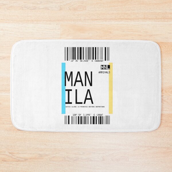 Item preview, MANILA PLANE TICKET FILIPINO POCKET DESIGN SHIRT PHONE CASE designed and sold by aydapadi.