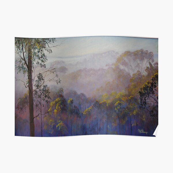 Across the Valley Towards Yea Poster
