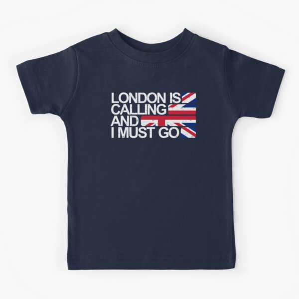 Funny British T-Shirt London Is Calling And I Must Go