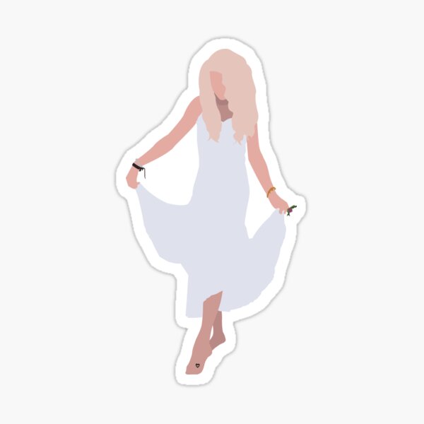 "Taylor Swift Self-Titled Album Sticker" Sticker by designsbytam