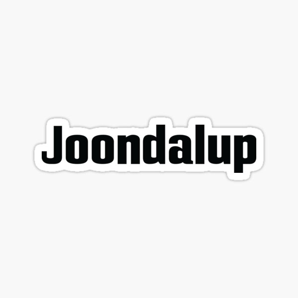 "Joondalup Australia" Sticker by ProjectX23 Redbubble