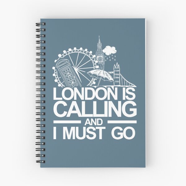 Item preview, London is Calling and I must Go City Landscape Funny Travelling to Great Britain Tourist Gift  designed and sold by alenaz.