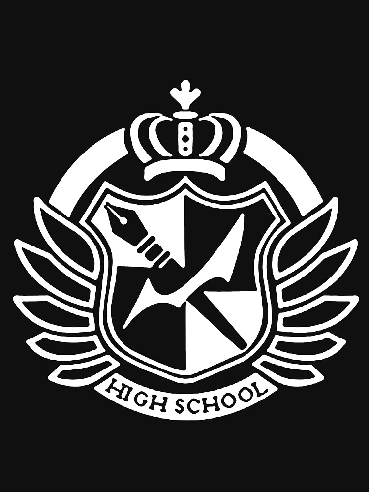 "Hope's Peak Academy" Tshirt for Sale by CrossStitch Redbubble