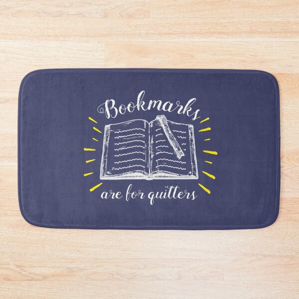Item preview, Bookmarks are for Quitters Funny Quotes Book Reader Lover Gift  designed and sold by alenaz.