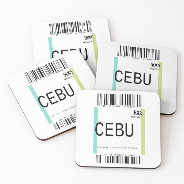 Item preview, CEBU PLANE TICKET PHONE CASE FILIPINO designed and sold by aydapadi.