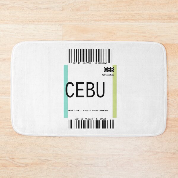 Item preview, CEBU PLANE TICKET PHONE CASE FILIPINO designed and sold by aydapadi.