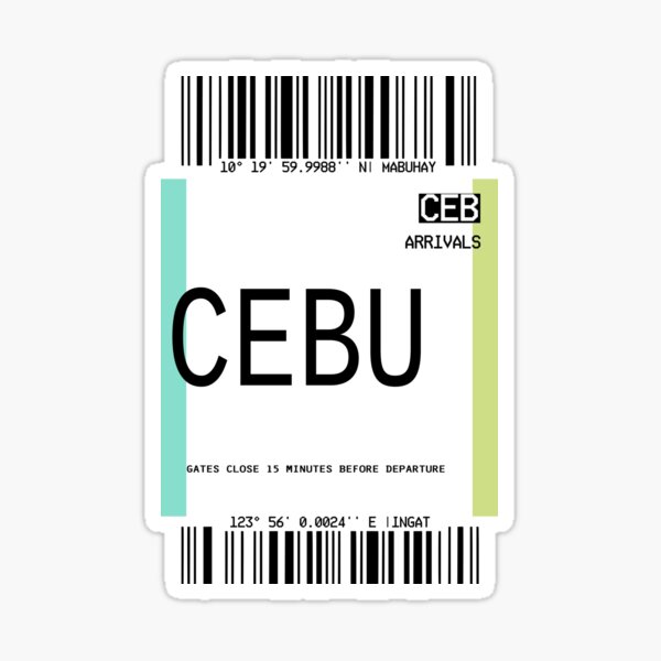 Cebu Stickers for Sale Redbubble