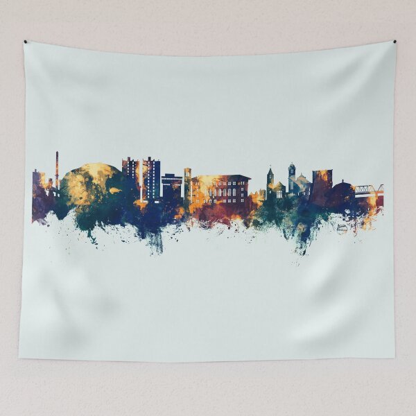 Item preview, Cedar Falls Iowa Skyline designed and sold by ArtPrints.