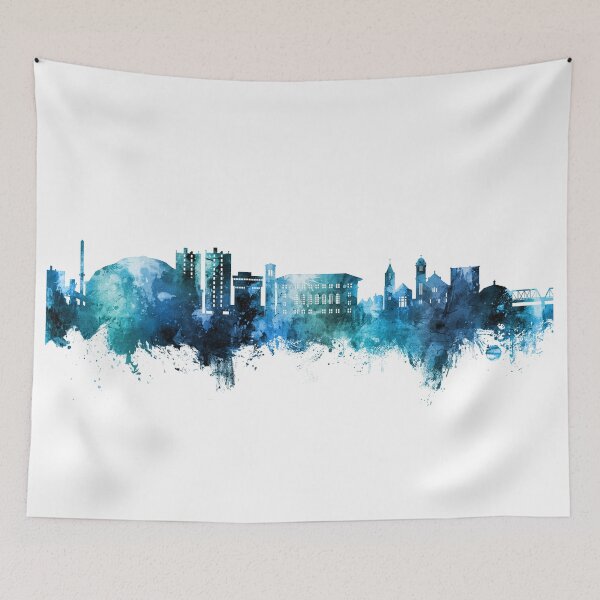 Item preview, Cedar Falls Iowa Skyline designed and sold by ArtPrints.