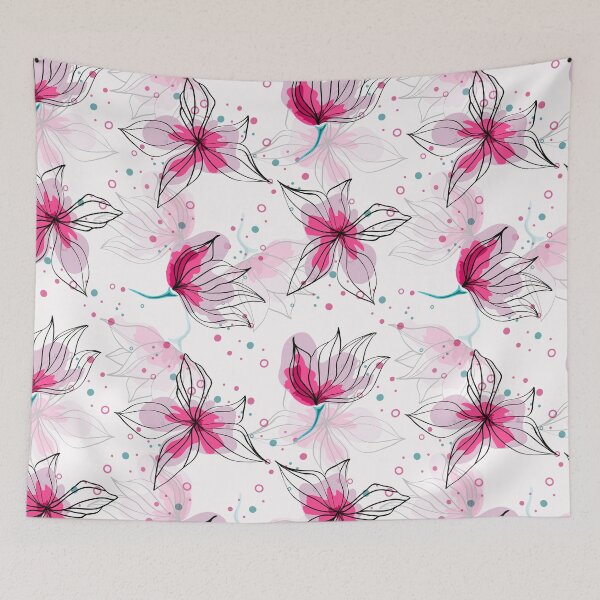 Item preview, cute flowers pattern designed and sold by ReSama ⭐⭐⭐⭐⭐.