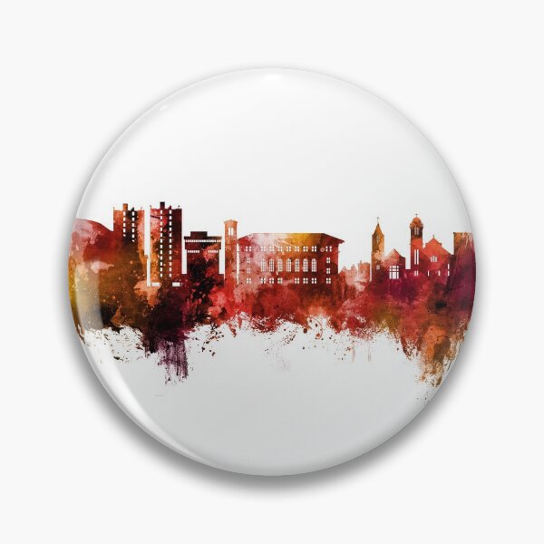 Item preview, Cedar Falls Iowa Skyline designed and sold by ArtPrints.