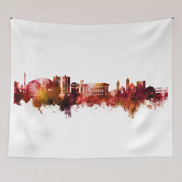 Item preview, Cedar Falls Iowa Skyline designed and sold by ArtPrints.