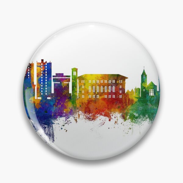 Item preview, Cedar Falls Iowa Skyline designed and sold by ArtPrints.