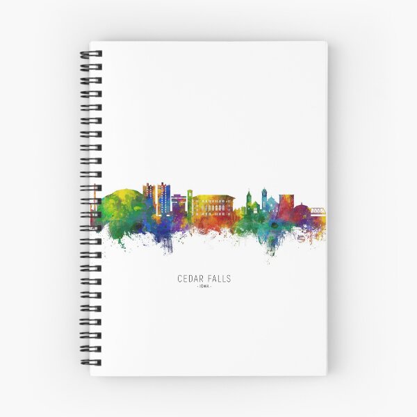 Item preview, Cedar Falls Iowa Skyline designed and sold by ArtPrints.