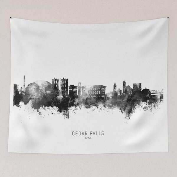 Item preview, Cedar Falls Iowa Skyline designed and sold by ArtPrints.