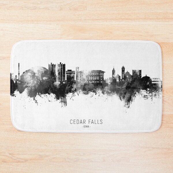 Item preview, Cedar Falls Iowa Skyline designed and sold by ArtPrints.