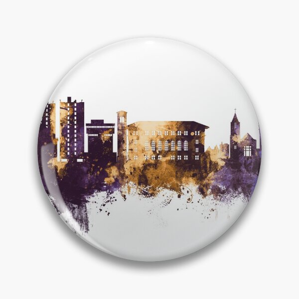 Item preview, Cedar Falls Iowa Skyline designed and sold by ArtPrints.