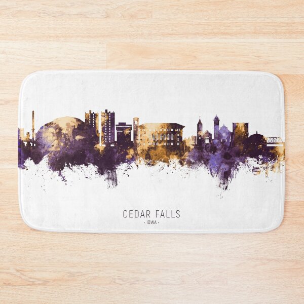 Item preview, Cedar Falls Iowa Skyline designed and sold by ArtPrints.