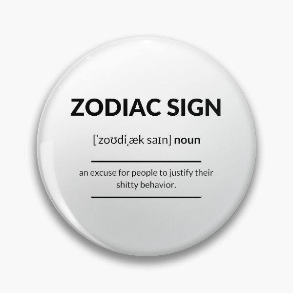 Item preview, Zodiac Sign Definition | Dictionary Collection designed and sold by Designschmiede.